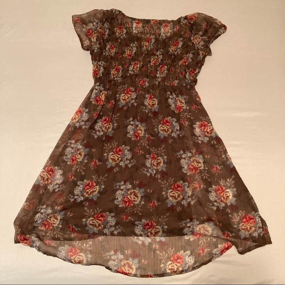AMERICAN RAG Floral Ruffle Mini Dress - Picture 9 of 11